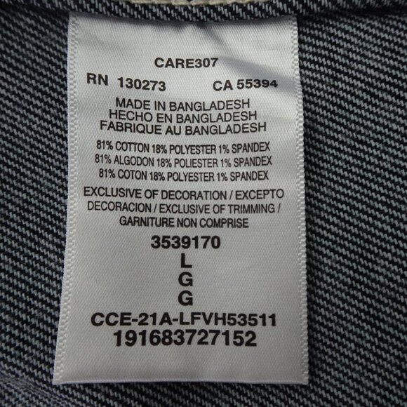 Lee Jeans Women's Overall Dress Blue Size L Denim Jumper Midi Preppy Schoolgirl - Picture 11 of 12